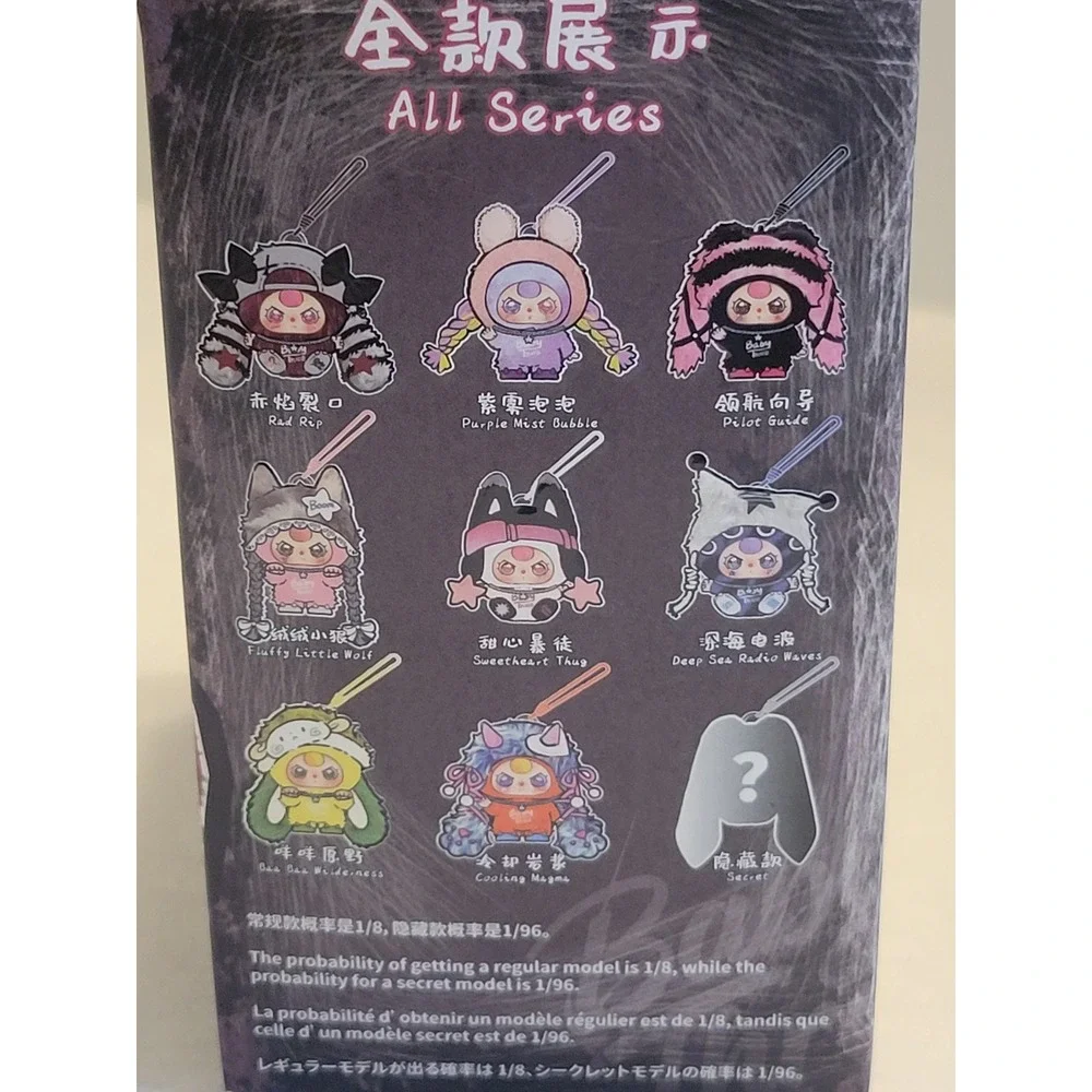 Baby Three Rebel Project Deep Sea Radio Waves Blind Box Confirmed Blue Plush Box